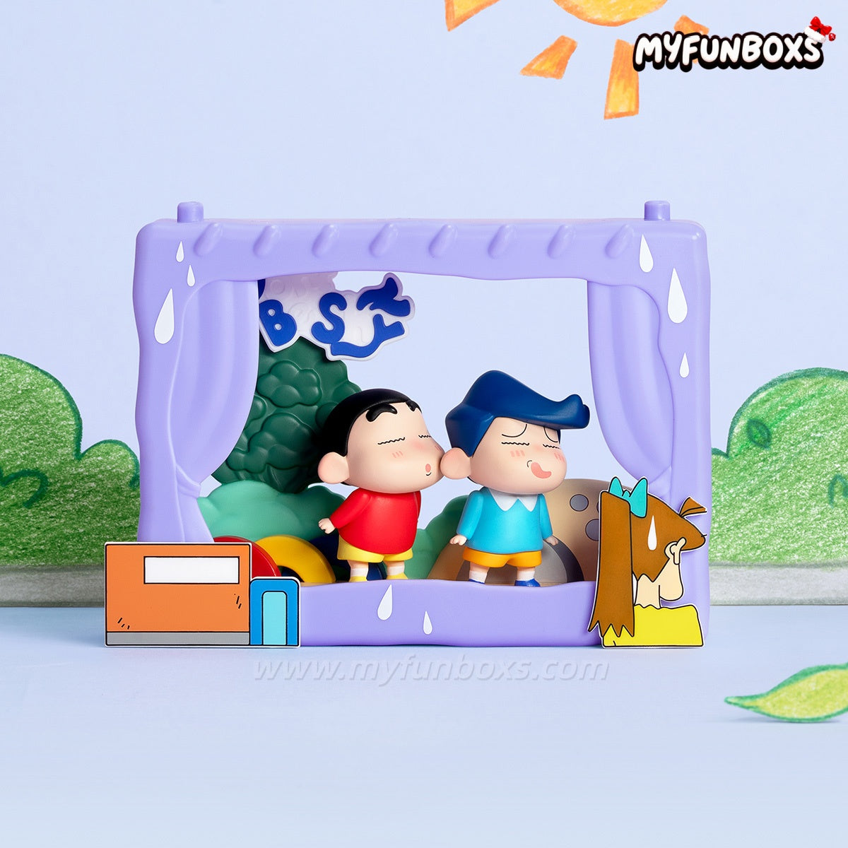 Crayon Shin-chan Inner-Child Theatre Series Figures Blind Box