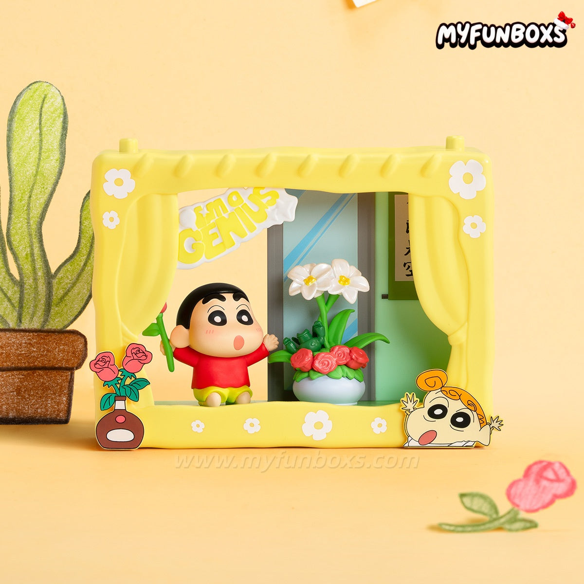 Crayon Shin-chan Inner-Child Theatre Series Figures Blind Box