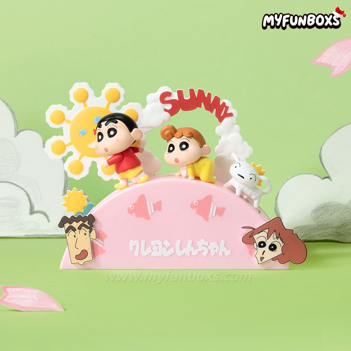 Crayon Shin-chan Inner-Child Theatre Series Figures Blind Box