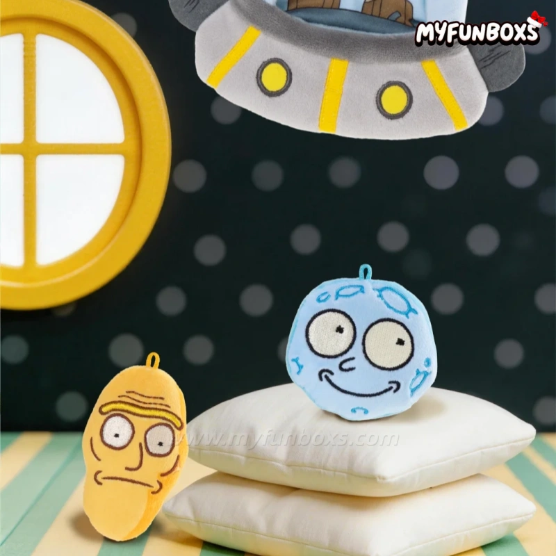 Rick and Morty Into the Multiverse Series Plush Keychain Blind Bag