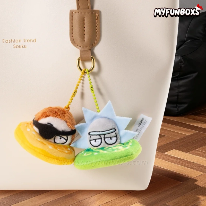 Rick and Morty Into the Multiverse Series Plush Keychain Blind Bag