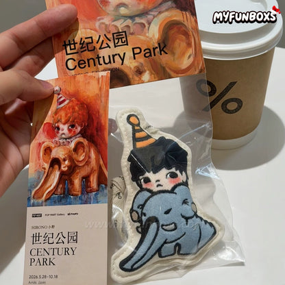 POP MART Hirono Elephant in the Room Sachet Pendant – Beijing 798 Exhibition Exclusive