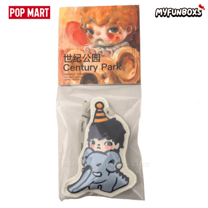 POP MART Hirono Elephant in the Room Sachet Pendant – Beijing 798 Exhibition Exclusive