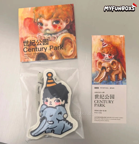 POP MART Hirono Elephant in the Room Sachet Pendant – Beijing 798 Exhibition Exclusive