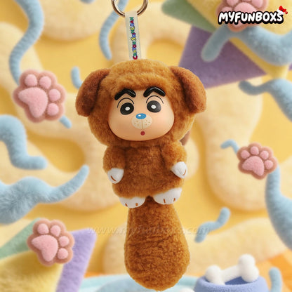 Crayon Shin Chan Big Tails Series V2 Plush Pendant Blind Box