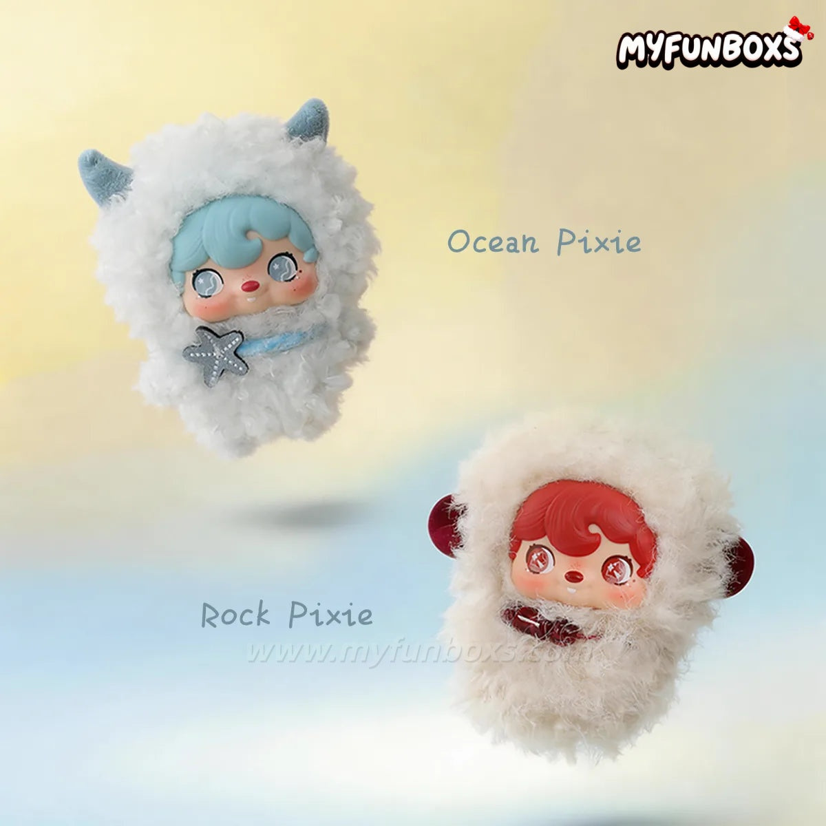 POUKAPOUKA Spirit of the Universe Series Plush Pendant Blind Box