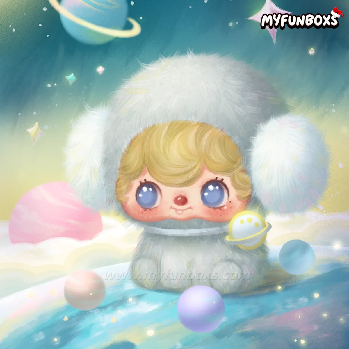 POUKAPOUKA Spirit of the Universe Series Plush Pendant Blind Box