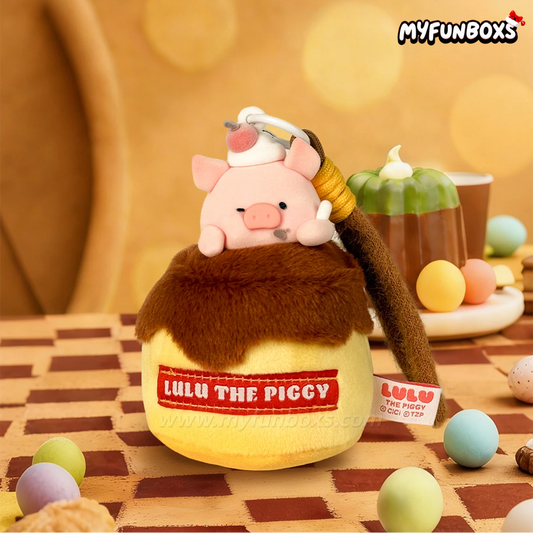 LuLu The Piggy Diet Nemesis Series Scented Plush Keychain Blind Box