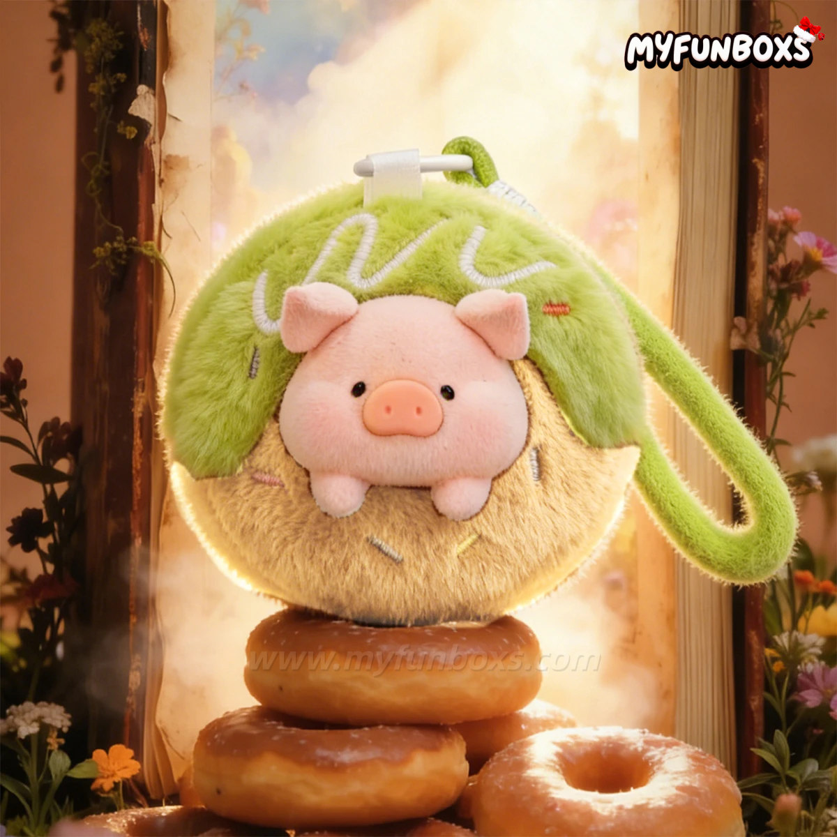 LuLu The Piggy Diet Nemesis Series Scented Plush Keychain Blind Box