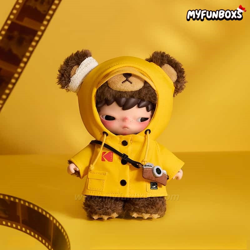 Hirono x Kodak Click Bear Plush Doll Pendant