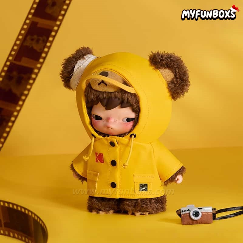 Hirono x Kodak Click Bear Plush Doll Pendant