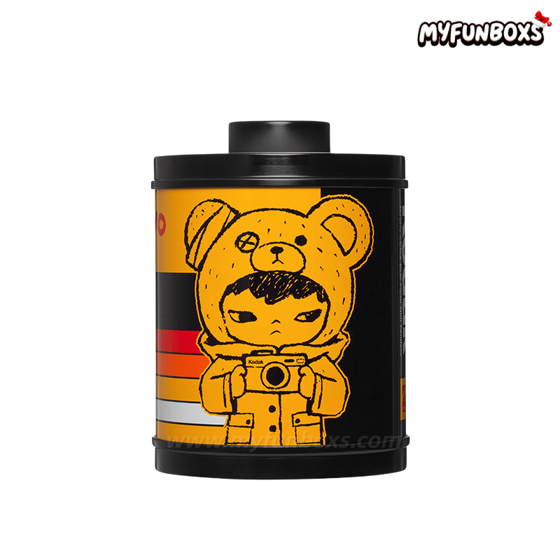 Hirono x Kodak Click Bear Plush Doll Pendant