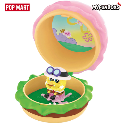 POPMART SpongeBob Krabby Patty Hot Sale Series Blind Box