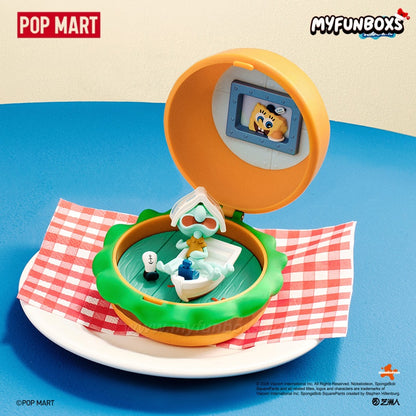 POPMART SpongeBob Krabby Patty Hot Sale Series Blind Box