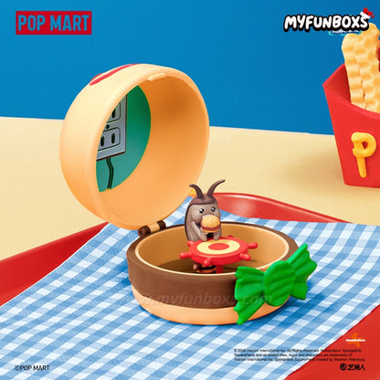 POPMART SpongeBob Krabby Patty Hot Sale Series Blind Box