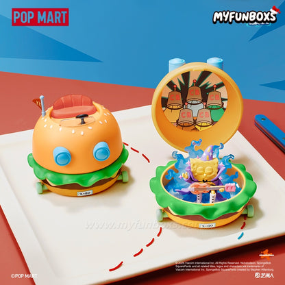 POPMART SpongeBob Krabby Patty Hot Sale Series Blind Box