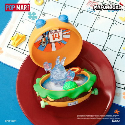 POPMART SpongeBob Krabby Patty Hot Sale Series Blind Box