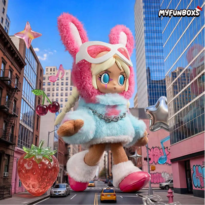 Peach Riot Fruit Punch Series Plush Doll Pendant