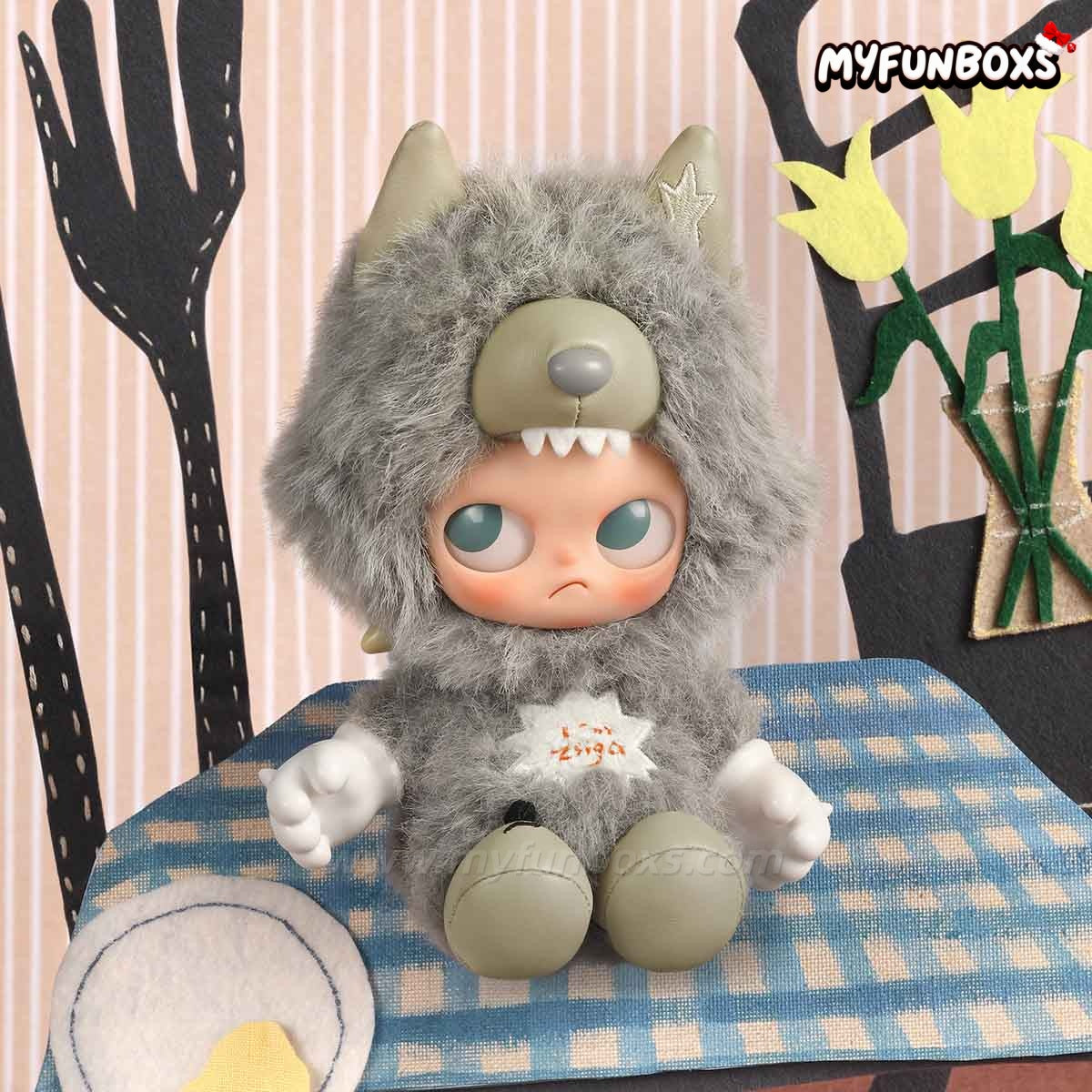 POP MART ZSIGA I'm Zsiga Series-Vinyl Plush Pendant Blind Box