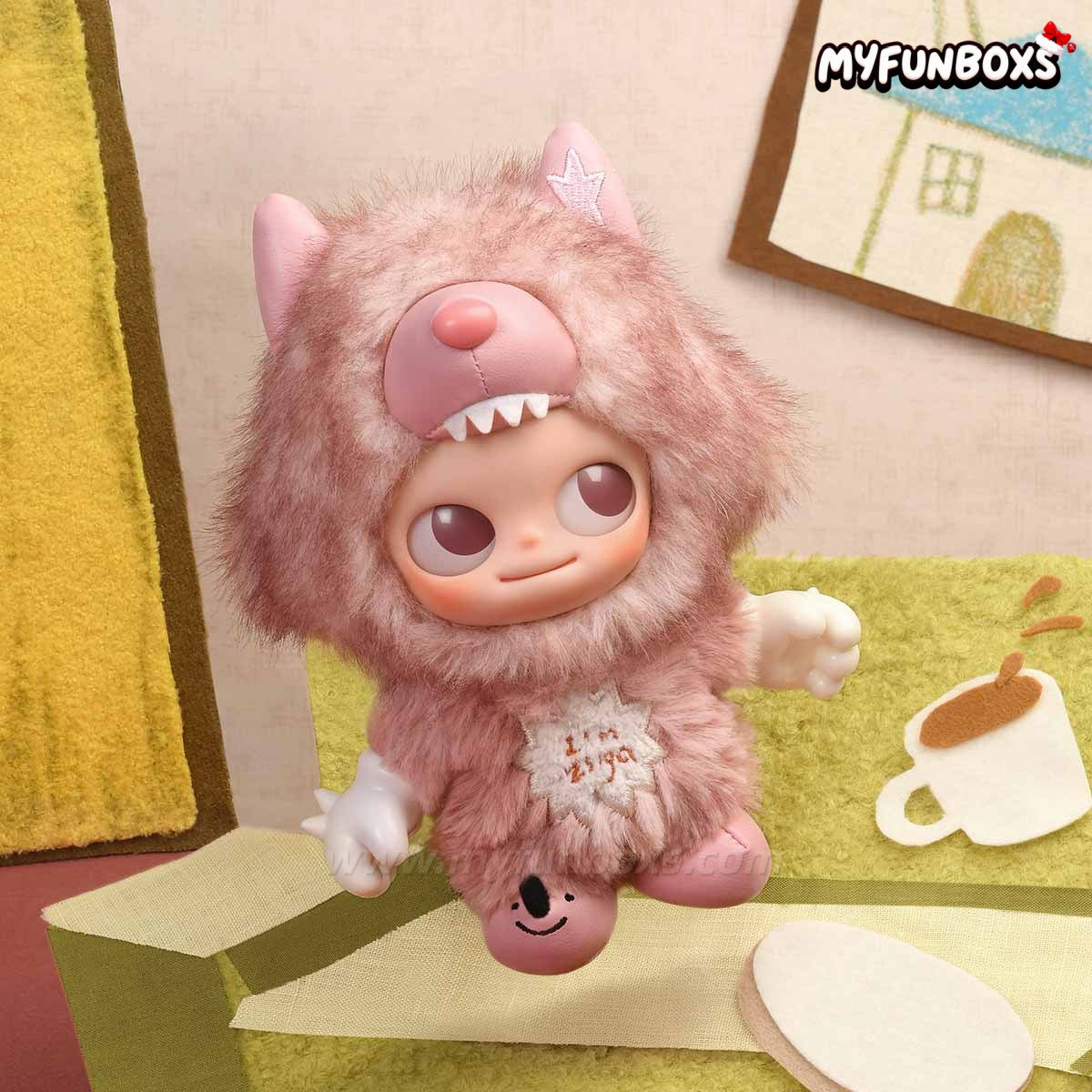 POP MART ZSIGA I'm Zsiga Series-Vinyl Plush Pendant Blind Box