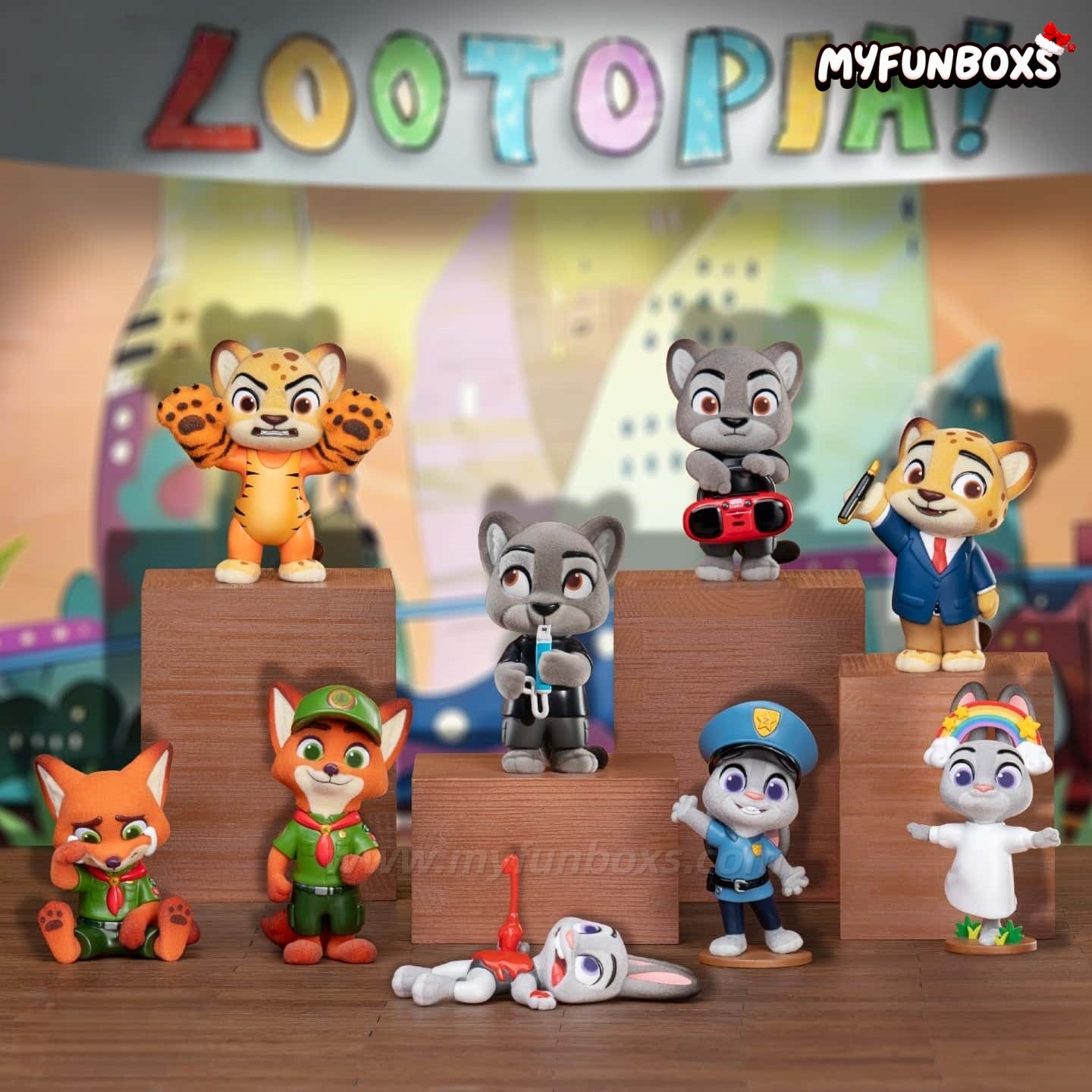 DSN Zootopia Childhood Photo Studio Series Figure Blind Box