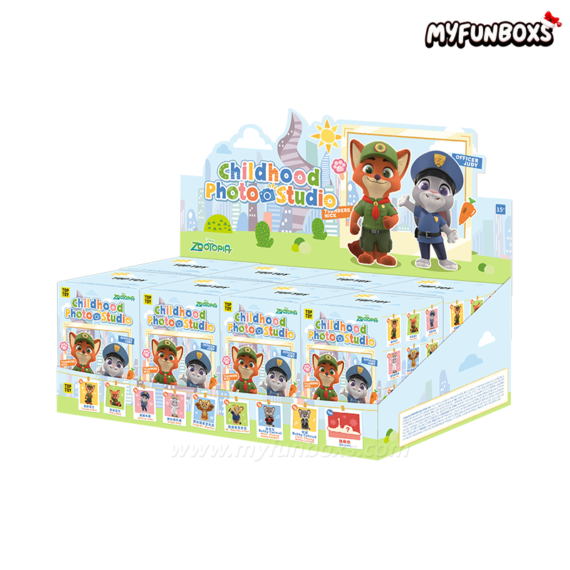DSN Zootopia Childhood Photo Studio Series Figure Blind Box