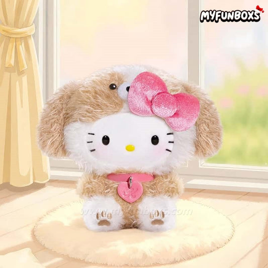 Hello Kitty Puppy Party Series Plush Pendant Blind Box