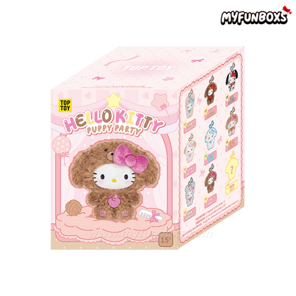 Hello Kitty Puppy Party Series Plush Pendant Blind Box