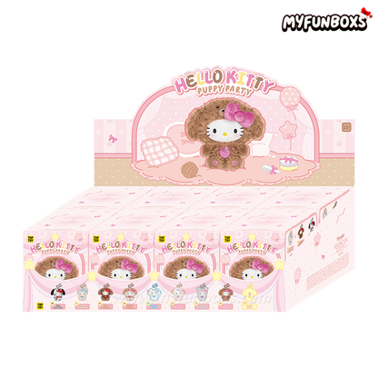 Hello Kitty Puppy Party Series Plush Pendant Blind Box