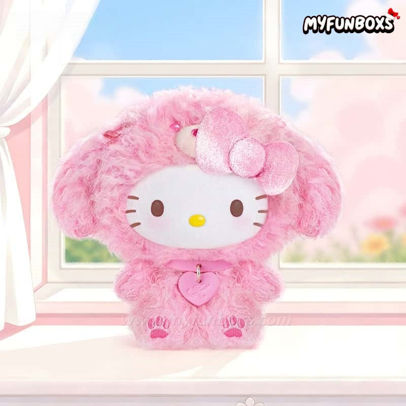 Hello Kitty Puppy Party Series Plush Pendant Blind Box