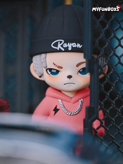 TNT SPACE Boy Rayan & Dora x Street Dance of China Collaboration Figure Hanging Card