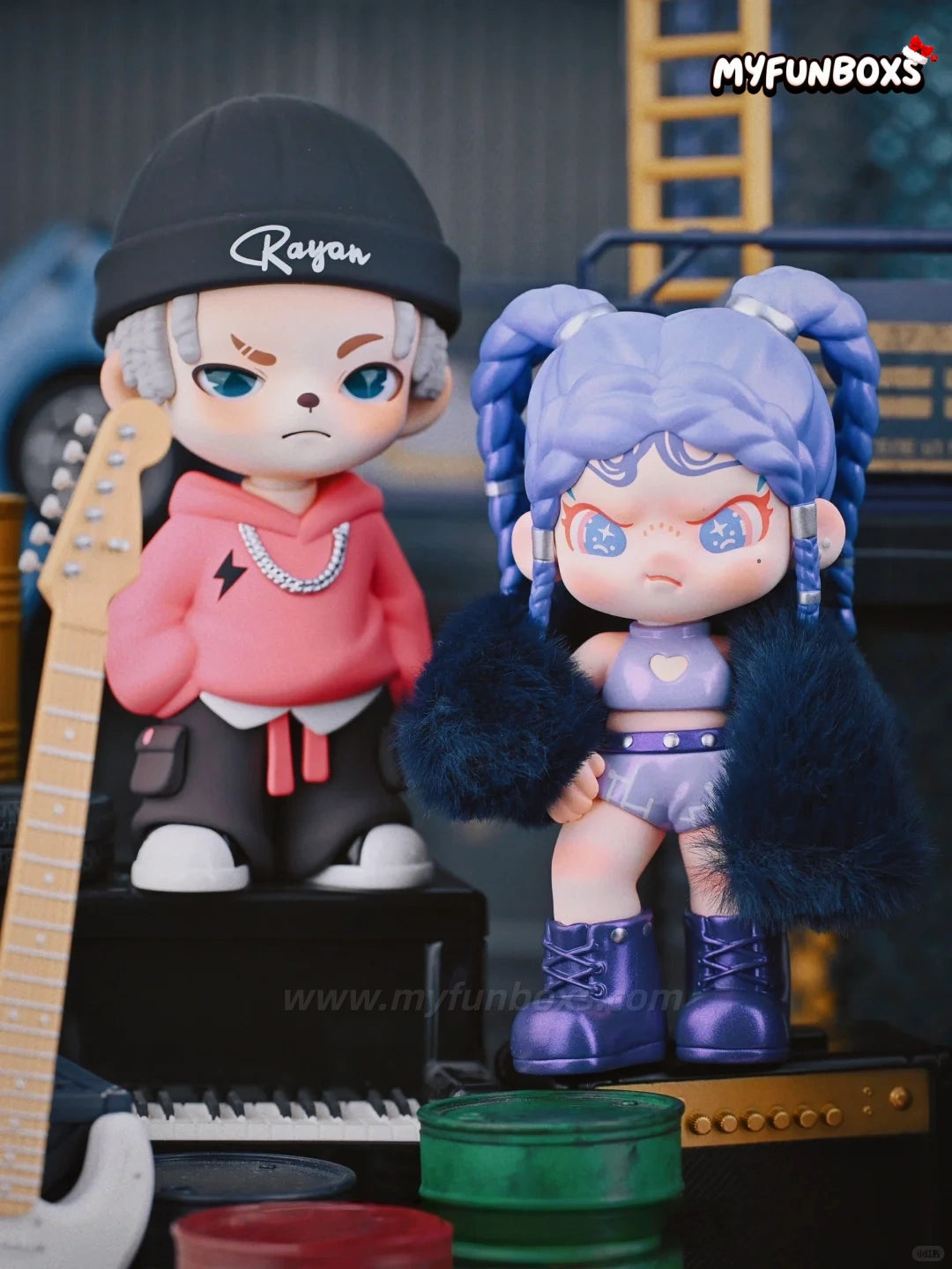 TNT SPACE Boy Rayan & Dora x Street Dance of China Collaboration Figure Hanging Card