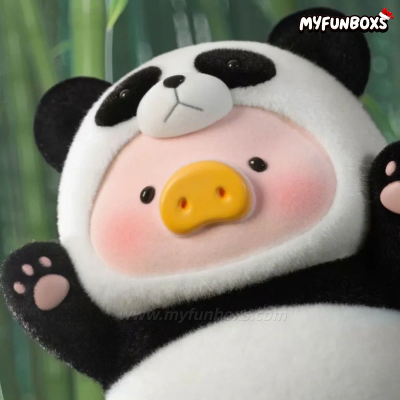 LuLu the Piggy XL Panda Figure Limited edition (CAUTION BEAR IN AREA)