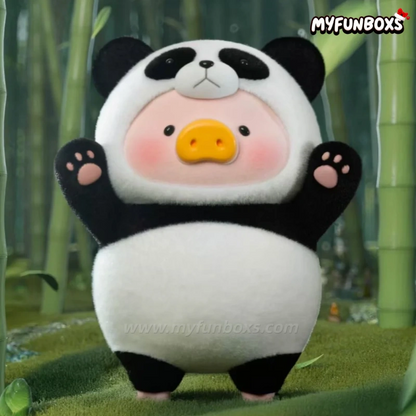 LuLu the Piggy XL Panda Figure Limited edition (CAUTION BEAR IN AREA)
