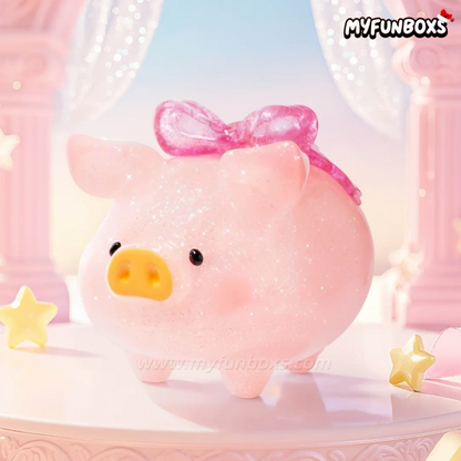 LuLu the Piggy Shiny Piggy Figure Hanging Card