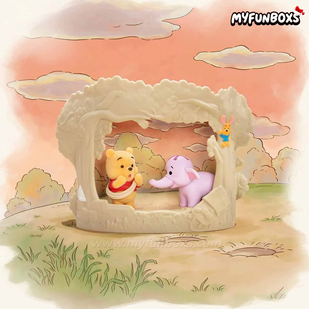 Winnie the Pooh Treehouse Theatre Series Figures Blind Box (PRE-ORDER)