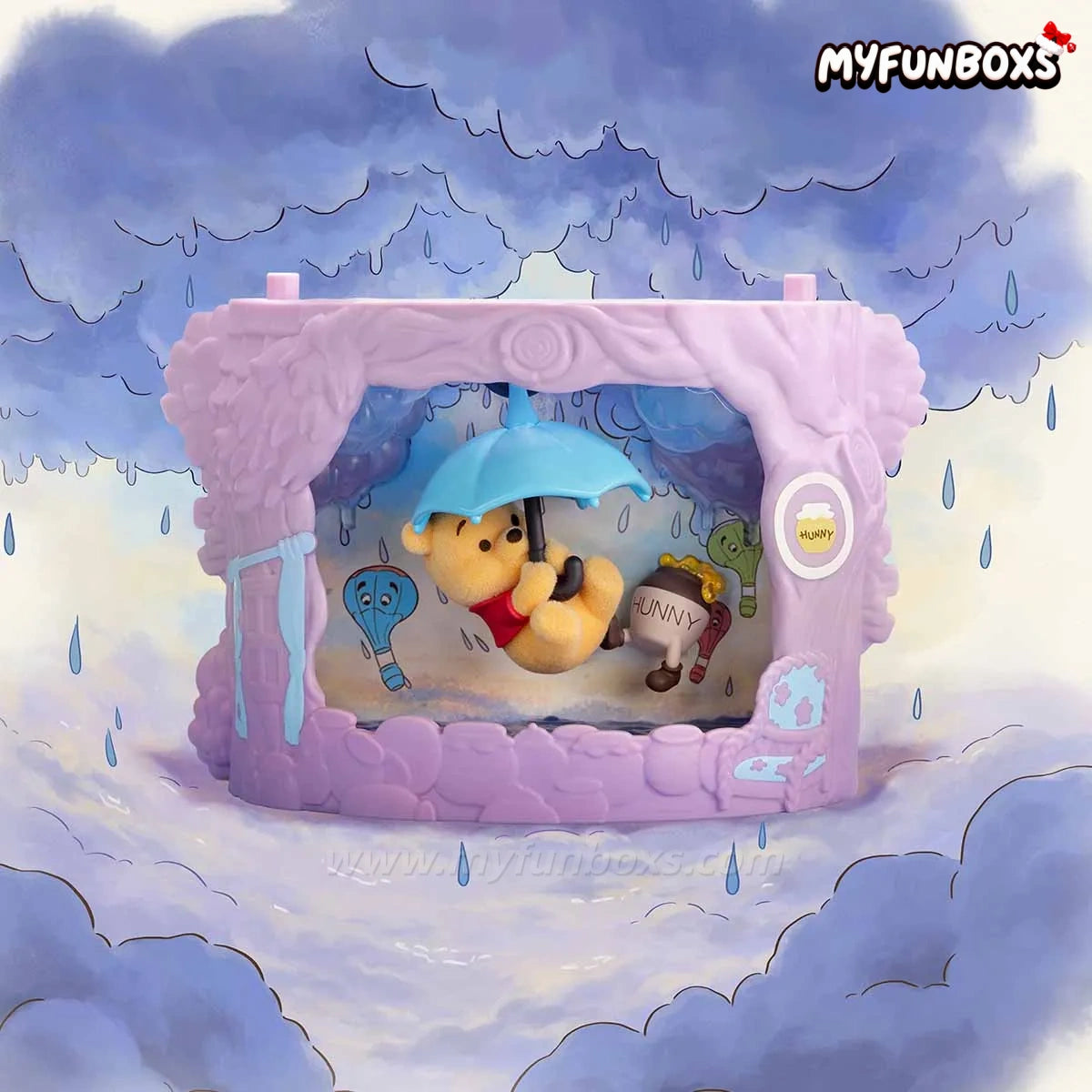 Winnie the Pooh Treehouse Theatre Series Figures Blind Box (PRE-ORDER)