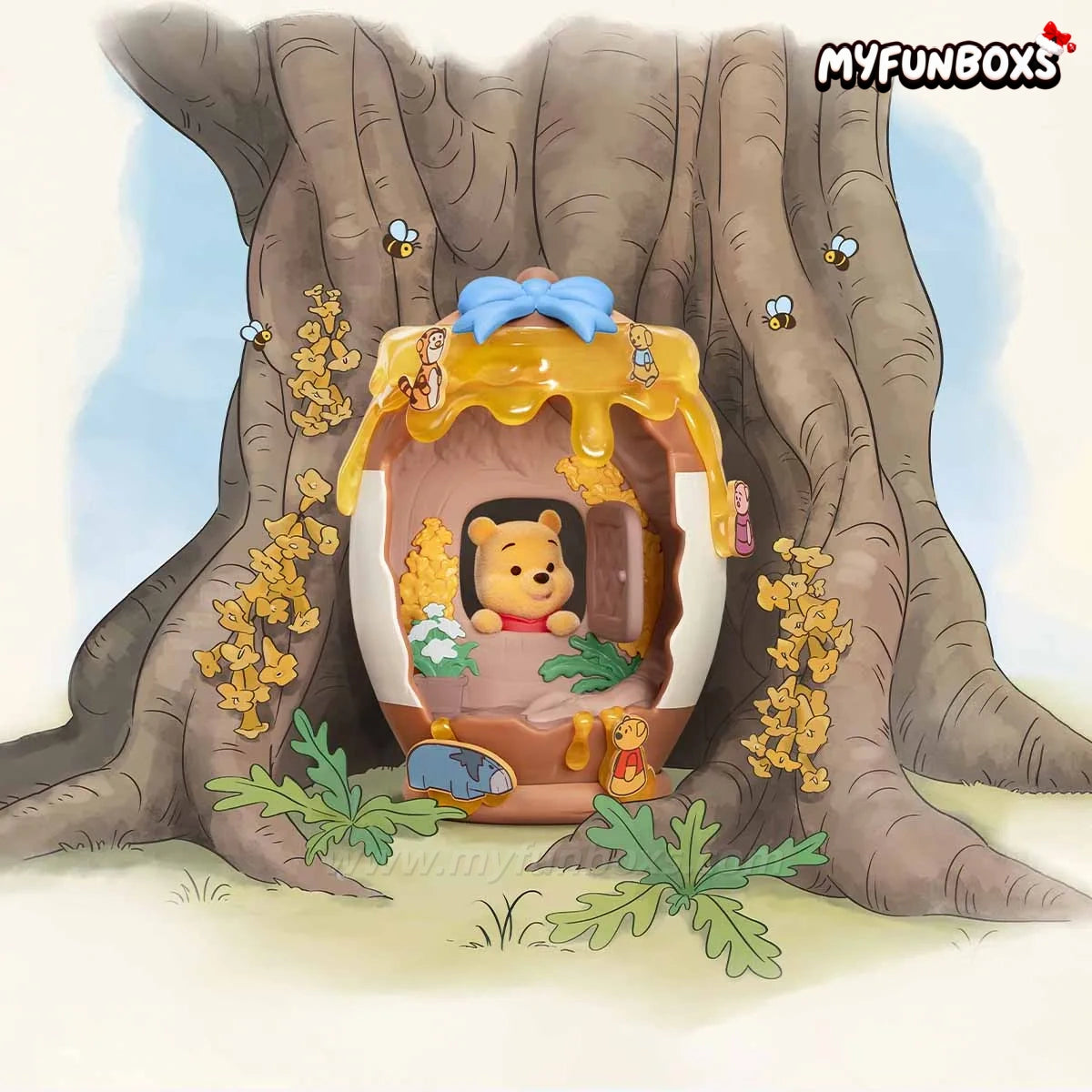 Winnie the Pooh Treehouse Theatre Series Figures Blind Box (PRE-ORDER)