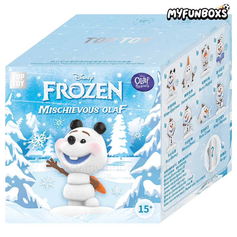 Disney Frozen Mischievous Olaf Series Figures Blind Box