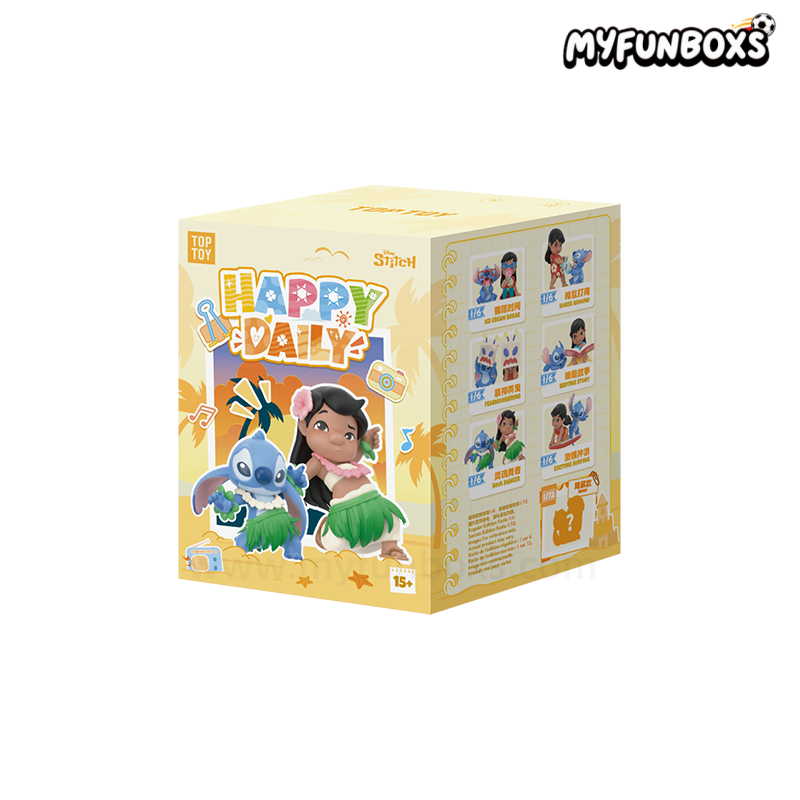 Disney Stitch & Lilo Happy Daily Series Figures Blind Box(PRE-ORDER)
