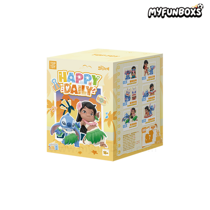 Disney Stitch & Lilo Happy Daily Series Figures Blind Box(PRE-ORDER)
