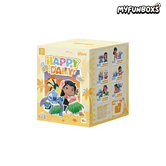 Disney Stitch & Lilo Happy Daily Series Figures Blind Box(PRE-ORDER)