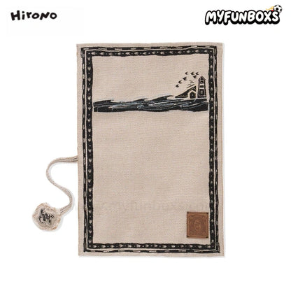 POP MART Hirono Living Wild Freedom Island embroidered fabric tissue box cover