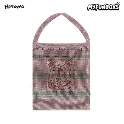 POP MART Hirono Living Wild Freedom Island paper yarn woven bag