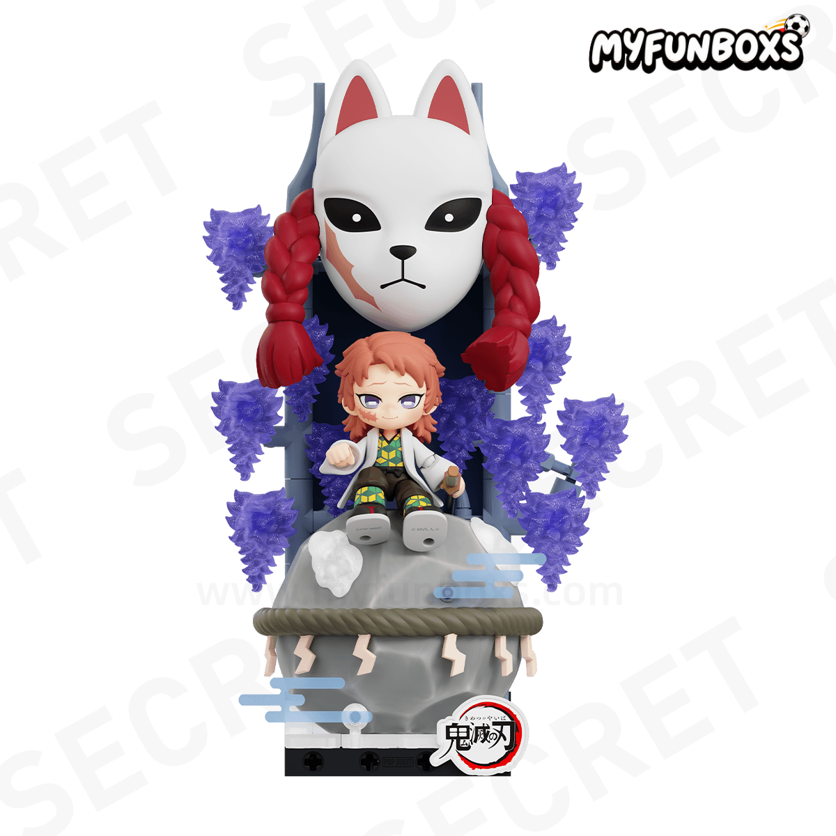 POP MART Demon Slayer Unwavering Resolve Arc Series Block Figures (PRE-ORDER)