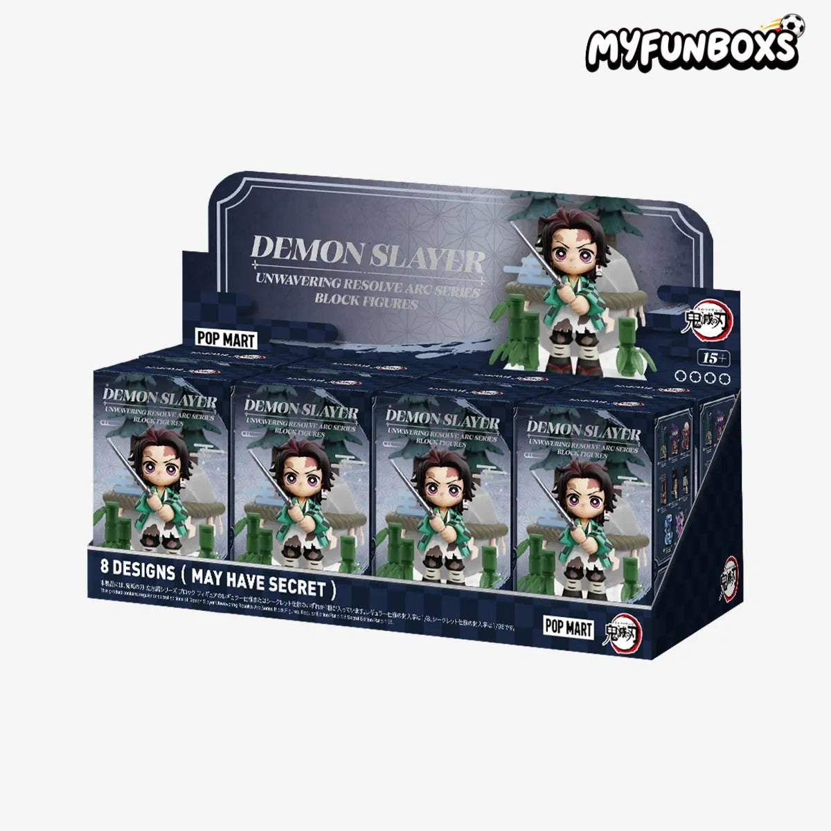 POP MART Demon Slayer Unwavering Resolve Arc Series Block Figures (PRE-ORDER)