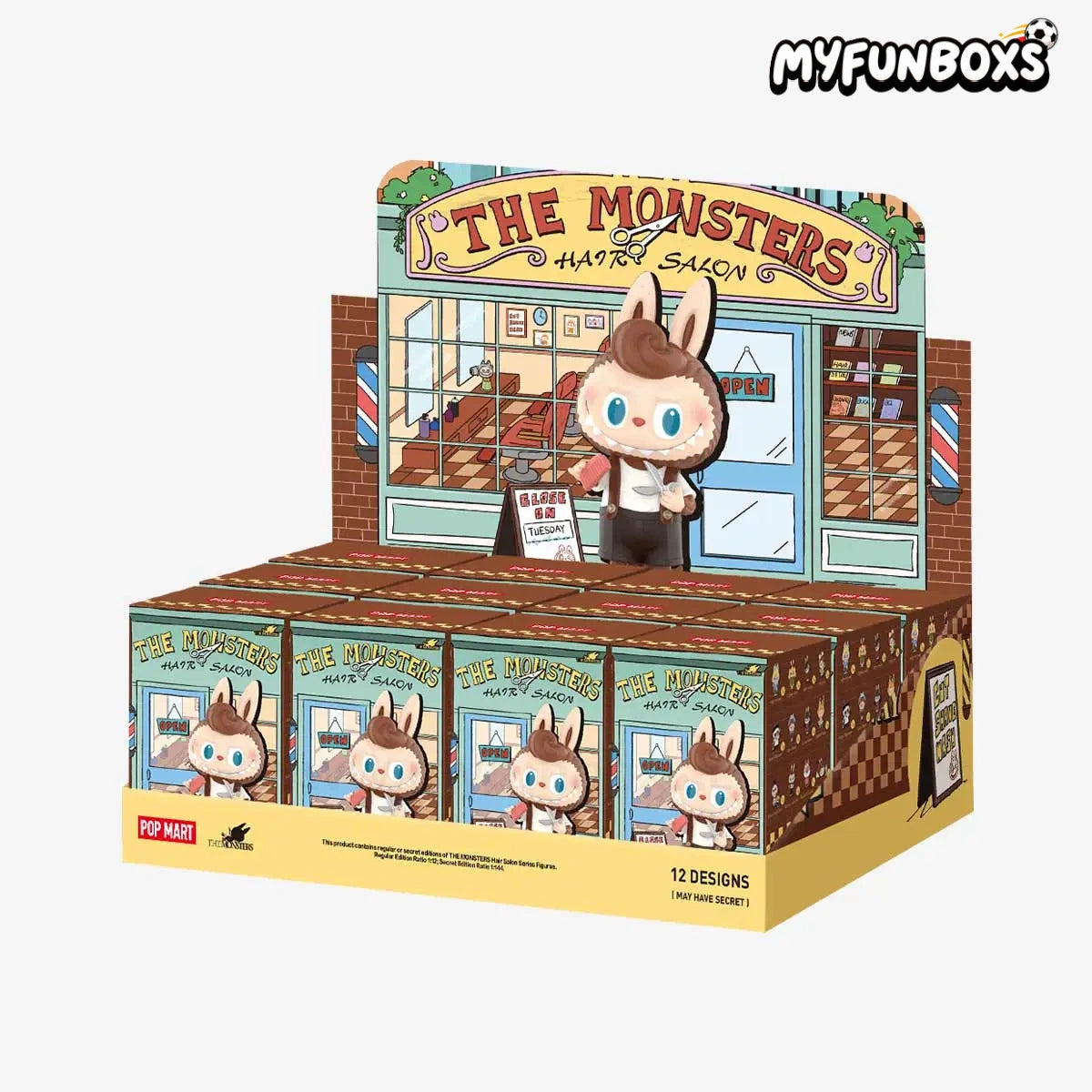 POP MART The Monsters Hair Salon Series Figure Blind Box (PRE-ORDER)