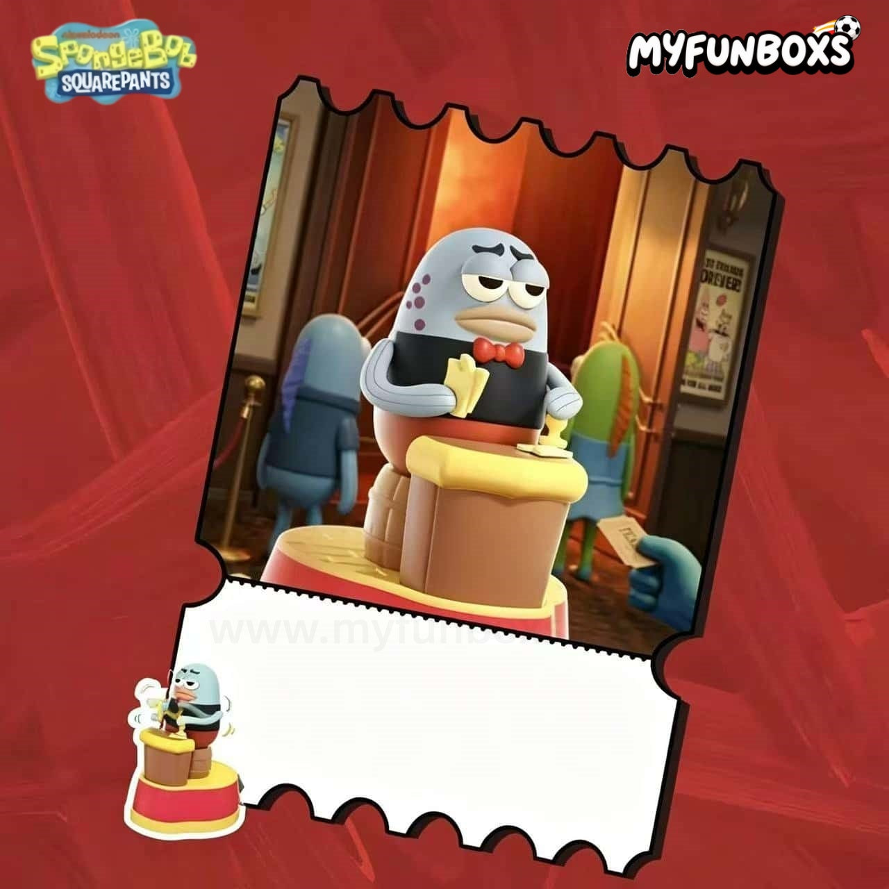 SpongeBob Movie Viewing Series Light-Powered Figure Blind Box