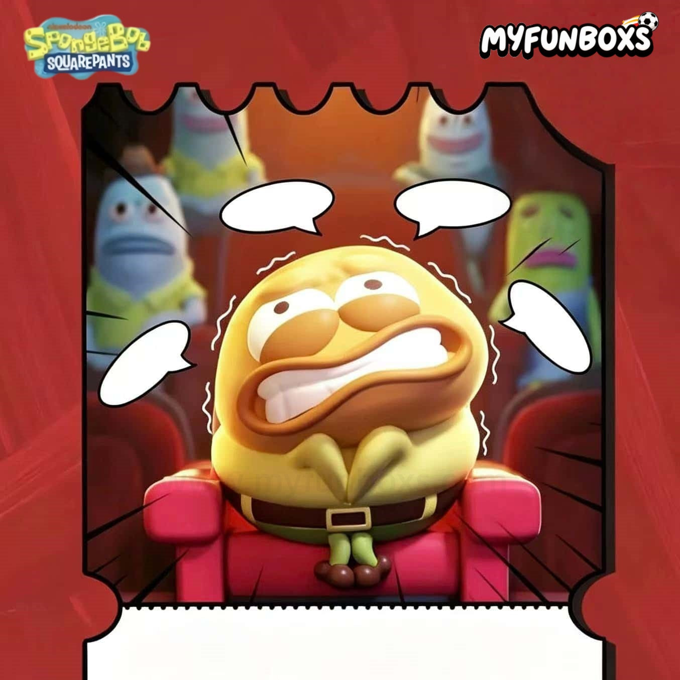 SpongeBob Movie Viewing Series Light-Powered Figure Blind Box