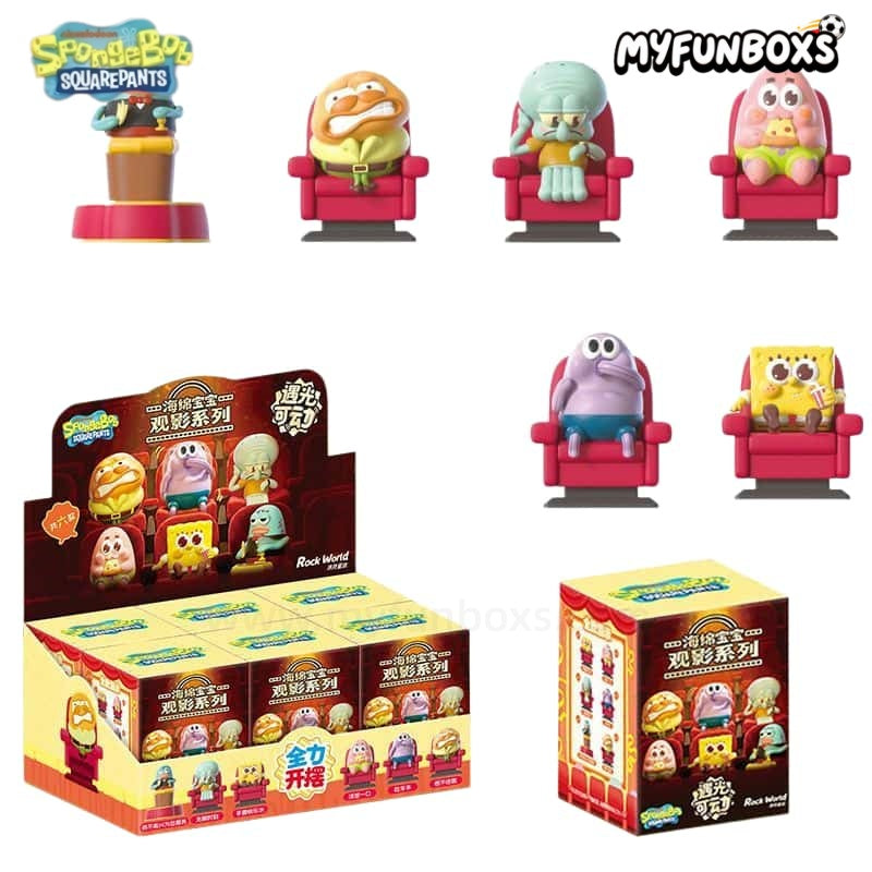 SpongeBob Movie Viewing Series Light-Powered Figure Blind Box
